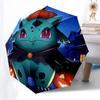 1pc Bulbasaur, Pokémon Automatic Folding Umbrella] Durable Iron Frame & Rod, Portable Folding, Makes a Great Holiday Gift yy251016283