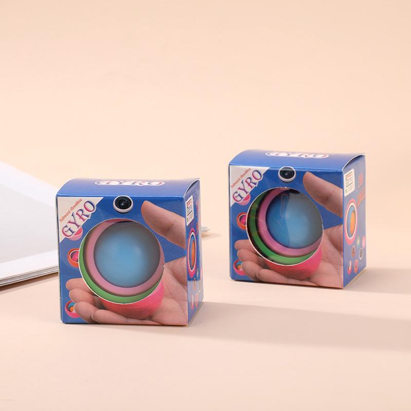 

2 шт. Взрослый СДВГ Аутизм Снятие стресса Пальчиковый гироскоп Спиннер Забавный Бесконечный Флип 3D Шар Гироскоп Непоседа Игрушки Для Детей Подростков