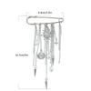 Metal Chain Tassel Brooch Pin Punk Rock Multi Functional Pin For Jacket Denim Alter Pants Hem Shortener Decoration
