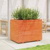VidaXL Planter Wax Brown 90x60x72 Cm Solid Pine Wood, Outdoor Planter, Flower Box, Tomato Planter, 3282646