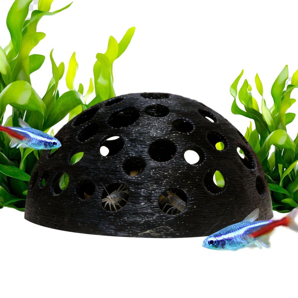 Shrimp Breeding Cave Fish Tank Shrimp Hiding Place Betta Habitat Fish Resting Place Aquarium Decoration Hiding Tools Supplies