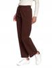 Women's Warm High Waist Sweatpants 100% Cotton MORAJ XXL BROWN