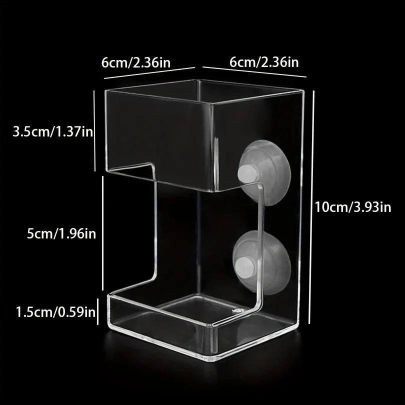 Non-Slip Aquarium Feeder Ring - Essential Fish Feeding Supplies, Floating Food Feeder Square/Round for Fish Tank
