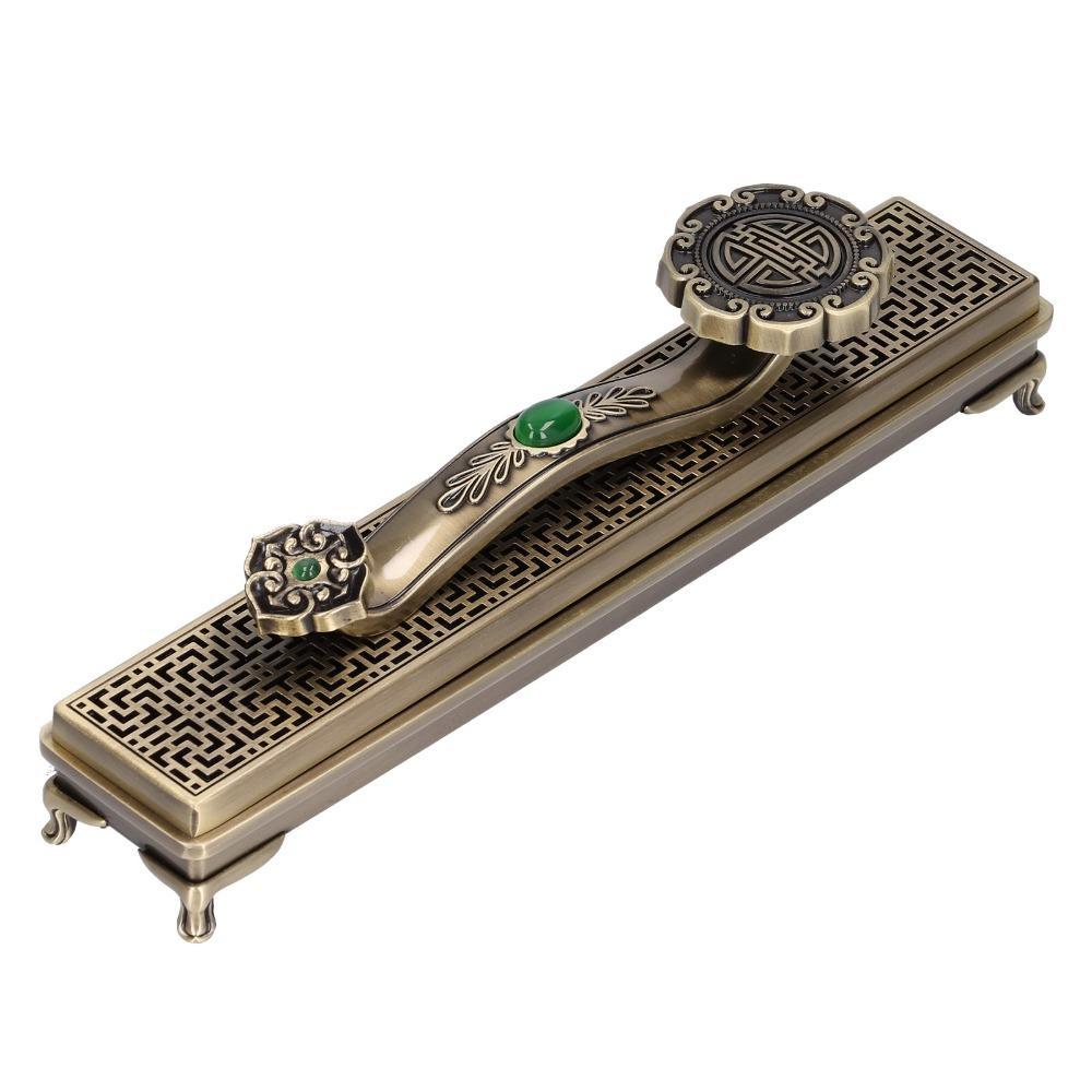 Antique retro style Incense Box Alloy material Aroma Censer Incense Censer Sandalwood burning