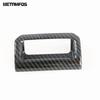 Armrest Box Storage Box Switch Cover Trim For Toyota Highlander Kluger XU70 -2025 2026 Carbon Fiber Accessories Car Styling