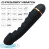 Powerful G Spot Vibrator for Deep Penetration Adult Sex Toys for Women Full Silicone Soft Vibrating Dildo Massager for Clitoral