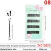 Crown Card Black Steel Clip Girls' Small Hair Clip Bangs Hair Clip Straight Clip Hair Accessory