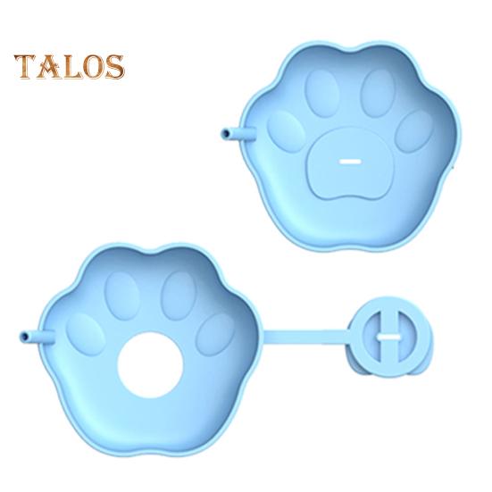 4-Pack Silicone Ice Cream Holders Leakproof Cones Popsicle Stands with Straw Holes BPA-Free Popsicle Stickiness Catcher for Melted Treats