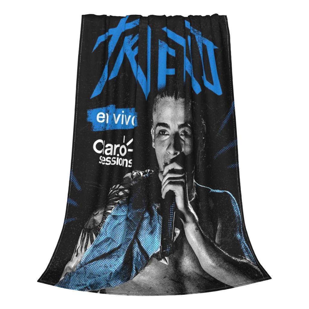 Funny Trueno Hip Hop Rapper Blanket Multi-function Flannel Sofa Throw Blanket for Couch Bedding Outdoor Throws Bedspread Quilt