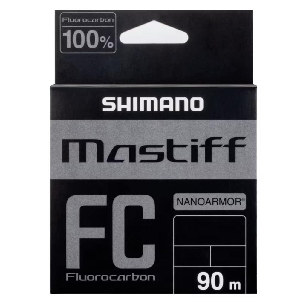 SHIMANO Mastiff FC Fluorocarbonový vlasec LB-B41V 90m 6lb Čirý