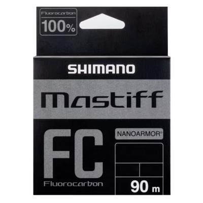 SHIMANO Mastiff FC Fluorocarbon Schnur LB-B41V 90m 6lb Klar