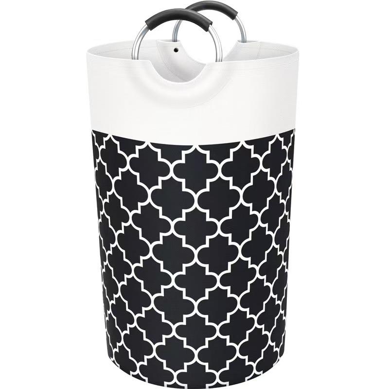 Folding Laundry Hampers Large Capacity Clothes Storage Basket Waterproof Simple Clothes Storage Box Foldable Organizer Bag