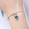 Panpoki Copper Global Travel Panda Pendants Bead Genuine Pendant Bracelets Charms Jewellery Party DoItYourself Trendy Gifts