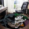 1pc Batman Joker Office Round Area Rug, Under Office Chairs Bedroom Living Room Home Decor, Room Deco, Available in Various Sizes