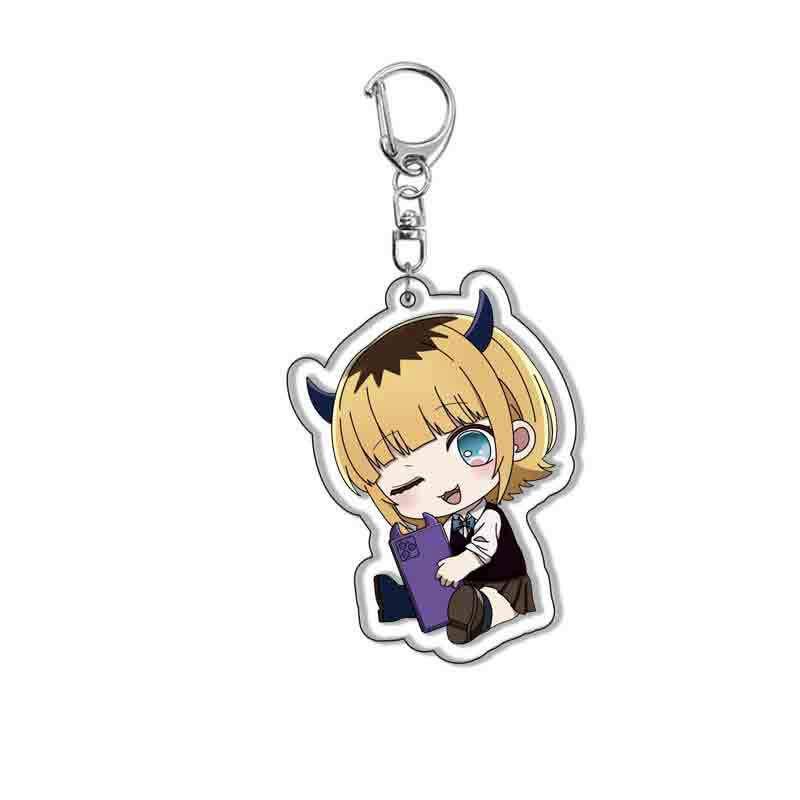 No Ko Oshi Hoshino Ai Akuamarin High Transparency Acrylic Keychain Gift Pendants