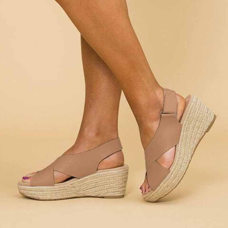 Elegant And Comfortable Women Summer Sandals Platforms Wedges For All-day Wear