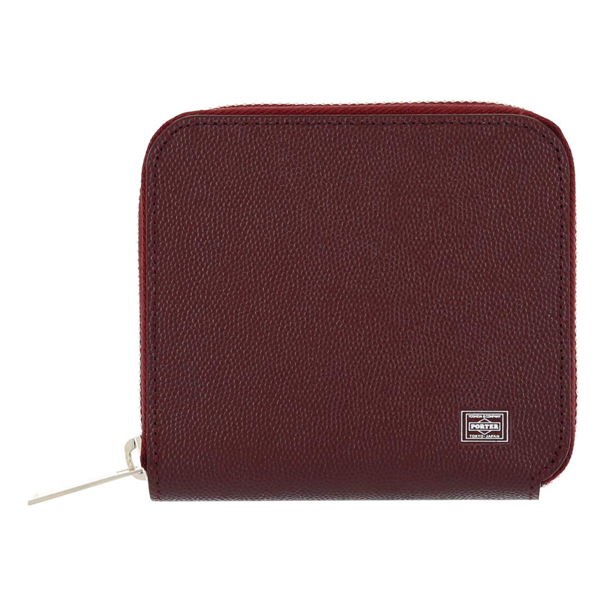 

Porter Men s Wallet Coin Purse, Round Zipper, Porterable - red