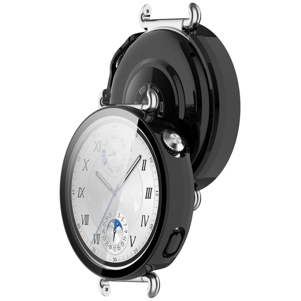 Tempered Glass+PC Case for Huawei Watch GT6 41mm Full Cover Smart Watch Accessories Protective Hard Huawei GT6 46mm Cases