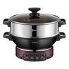 Hui Dang Jia Multi-Function Cast Iron Electric Hot Pot & Wok CN Plug (adapter Included)