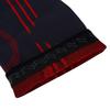 Sport Elastische Stützgurt Ärmel Bandage Wickel Volleyball Fußball Knieschoner Schwarz Rot L