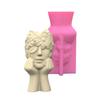 Silicone Vase Molds Flower Bottle Mold Human Body Shape Unique Flowerpot Molds Silicone Texture Perfect for Craft Vase