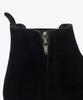 Joenshoe Lil Suede Side Zipper Chelsea Boots Black