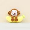 Plush Soft Monkey Keychain Keyring Children Gift Collection Doll Enthusiasts