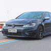 Car Front Bumper Side Canards Bumper Lip Spoiler Trim For VW Golf 7.5 MK7.5 GTI R Rline Accessories 2018  Gloss