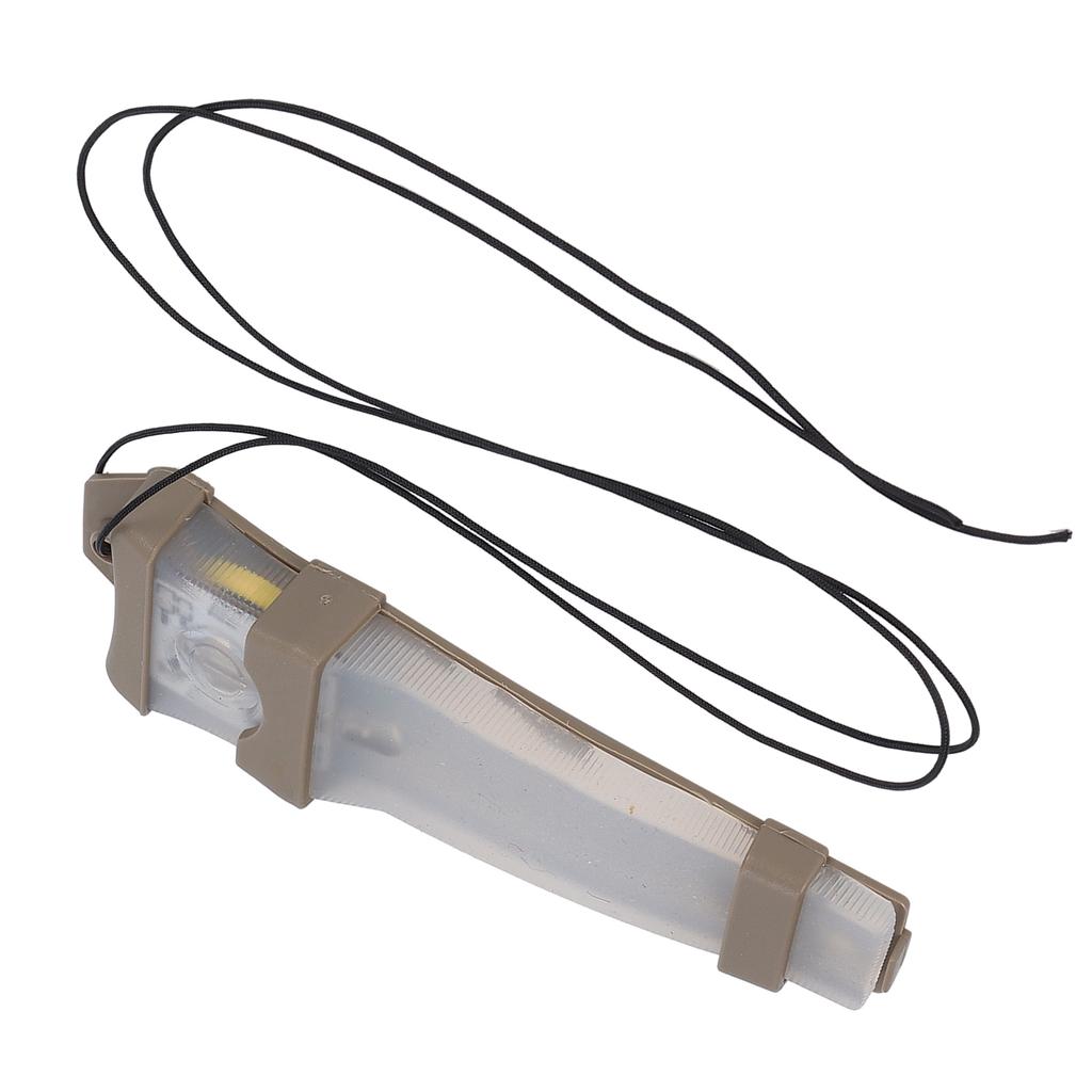 Signal Light Molle Waterproof Hunting Helmet Safety Light Emergency Helmet Mounted StrobeMud Color Bottom White Light