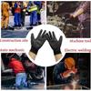 2/6Pairs PU Coated Safety Work Gloves Light Duty Seamless Knit Gloves with Grip Women Men Mechanic Cleaning Mechanic Automotive