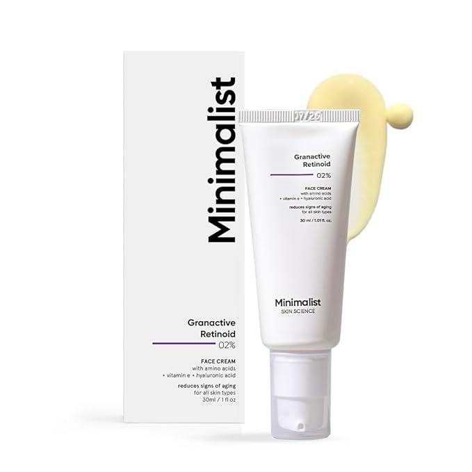 

Minimalist 2% Retinoid Anti Ageing Night Cream 30 ml for Wrinkles & Fine Lines | With Retinol Derivative For Sensitive Skin 30 ML