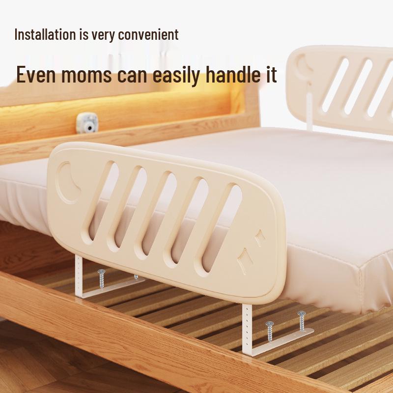 Adjustable Infant Bedside Safety Rail - Anti-Fall Heightened Baby Guard Fence