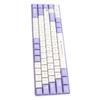 68 Keys Wired Mechanical Gaming Keyboard Hot Swappable Dynamic Backlighting Red Switch Mechanical Keyboard for Gaming