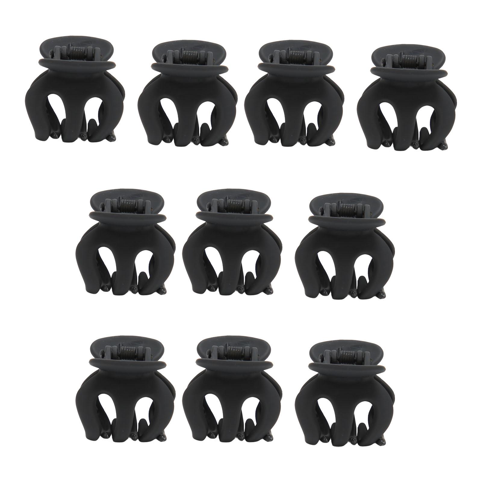 

10 шт. Мини-зажимы для волос Легкие Портативные АБС Модные Милые Маленькие Заколки-коготки для волос