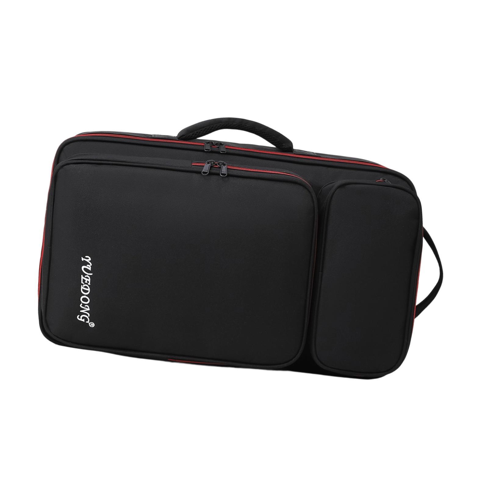 

Oxford Cloth Guitar Pedal Board Bag Large Capacity Multifunction Pedalboard Case for Accessories Traveling Gig S