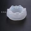 Lotus Shaped Candle Mold Silicone Mold for Candle Making 3D DIY Candlestick Soap Storage Box Mold Gypsum Craft Molds Ornament