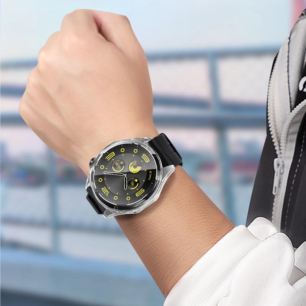 Case For Huawei Watch GT 4 46mm Protective Case PC Hard Bumper for Men's Women's GT4 accessories (no screen protector glass)