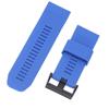 26mm Silikon Uhrenarmband Atmungsaktive Edelstahlschließe Ersatzuhrenarmband mit Ladeanschluss für Fenix 2 3 3HR
