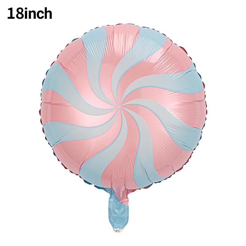 18 inch Candy Aluminum Balloon Children's Birthday Party Decoration Lollipop Aluminum Foil Balloon Kids Helium Balloon