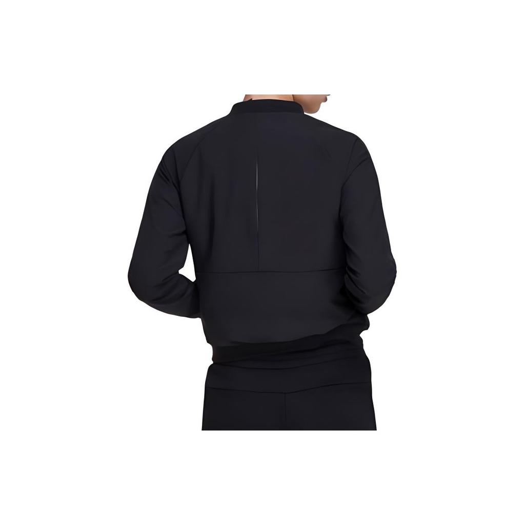 Adidas Bomber Jacket Sweatshirt Women Outerwear Black DW5716
