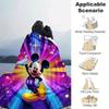 1pc Mickey Printing Blanket - Soft, All-Season Throw for Living Room, Bedroom,Personalized Gift with Adorable Cartoon Design