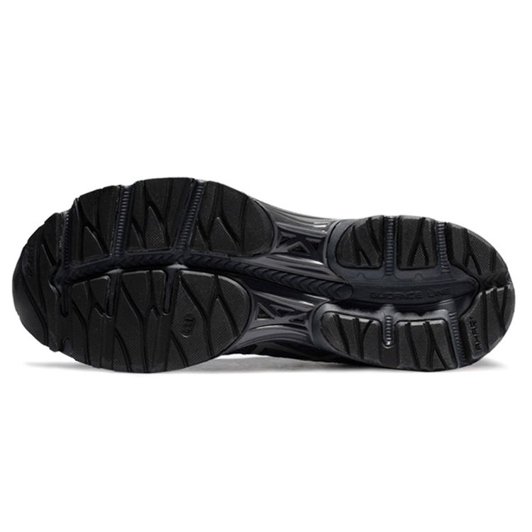 Asics Gel-Flux 4 Comfortable Fabric Synthetic Leather Breathable Durable Low-Top Running Shoes Men Running Shoes Black 1011A614-024