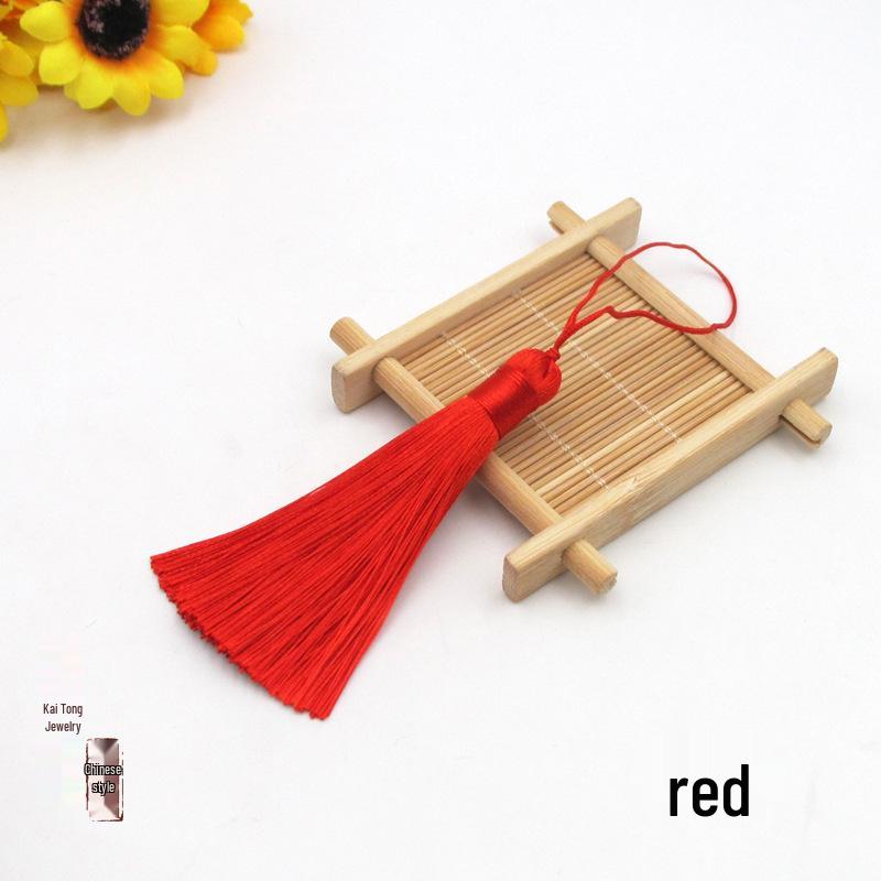 8cm Closed Loop Hanging Cord: Chubby Bookmark & Pillow Tassel