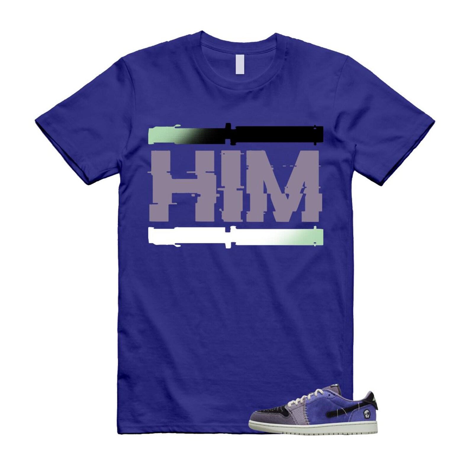 1 Zion Voodoo Alternate Regency Purple Vapor Green Black Dark Raisin Daybreak White T Shirt Match HIM M