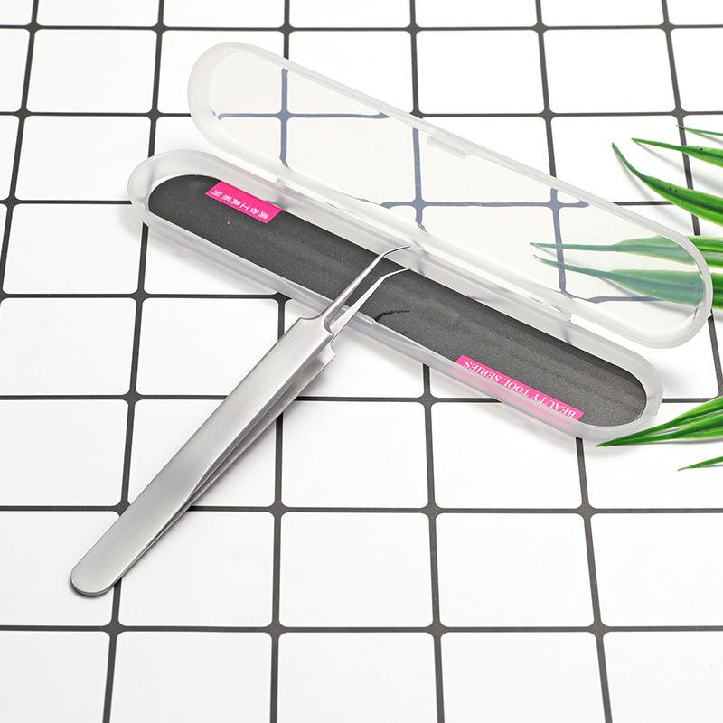 Stainless Steel Pimple and Blackhead Removal Tweezers with Needle
