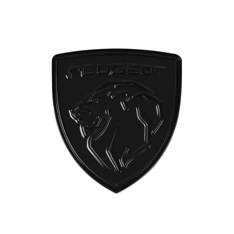 2026 Hot Car Sticker For Peugeot 408 4008 308 3008 Rifter 5008 508 2008 208 301 RCZ 407 Car 3D Metal Badges Trunk Body Window Si