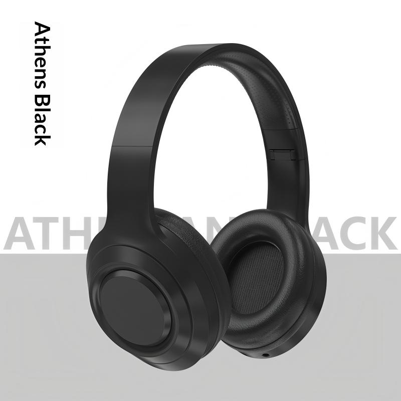 Bluetooth Over-Ear Noise Canceling Headphones Wireless Foldable with Mic for Camping Outdoor Activities