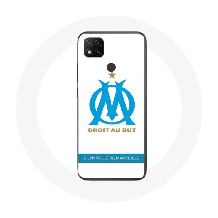 Case - Maniacase - Xiaomi Redmi 9C - Olympique De Marseille Logo - Soft - Sports