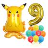 Standing Pokémon Pikachu Squirtle Child Elf Birthday Aluminum Film Printing Latex Balloon Gift