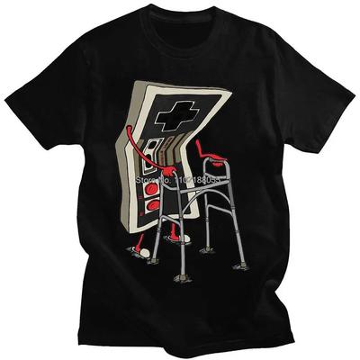 Old School Video Game T Shirt Arcade 80s Retro Designer Graphic T-Shirts Streetwear Vintage Tees Streetwear